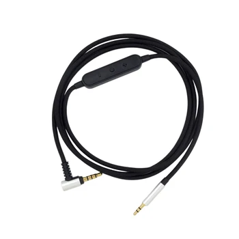 1/2/3 Замена Аудиокабеля на веревке для наушников 2,5 мм Micophone Coiled Colume Gaming Upgrade Расширение звукового привода по проводам Изображение