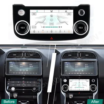 10,4-Дюймовый ЖК-Климатический Экран AC Panel Для Jaguar XE XEL XF XFL F-PACE 2015-2019 Контроль Температуры Платы Кондиционирования Воздуха Для Сидения Изображение