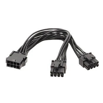 8Pin - 8Pin (6 + 2P) кабель-адаптер питания видеокарты PCIExpress 8pin 8pin Удлинители PCIE 20 см для видеокарты Изображение