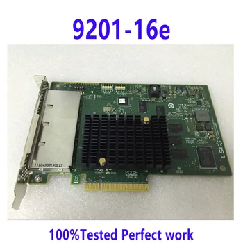 9201-16e LSI 6 Гбит/с 16-полосный внешний SAS HBA P20 IT Mode ZFS FreeNAS unRAID Изображение