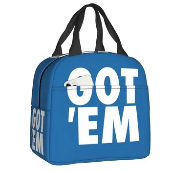 Got Em Lunch Bag Водонепроницаемый Термоохладитель Изолированный Bento Box Для Женщин, Детей, Работы, Школы, Пикника, Путешествий, Сумки Для Еды Изображение