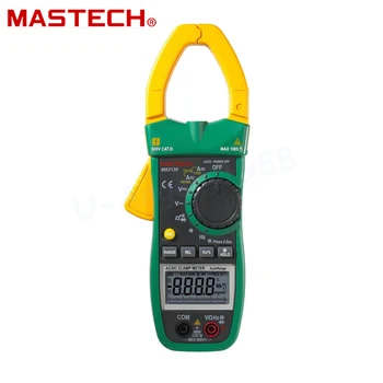 Mastech MS2138 Цифровой Клещевой Измеритель Мультиметр Постоянного/переменного Напряжения, тока 1000A Pinza Amperimetrica LCD Multimetro Диагностический инструмент Изображение