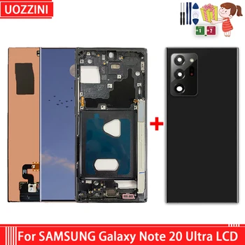 OLED LCD для Samsung Galaxy Note 20 Ultra ЖК-дисплей с сенсорным экраном и цифровым преобразователем Samsung Note20 Ultra 5G N985F N986B Изображение