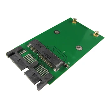 SSD-накопитель MSATA Mini PCI-E на 1,8-дюймовую карту-конвертер Micro SATA Interface Adapter Изображение