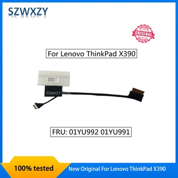 SZWXZY Новый Оригинальный Для Ноутбука Lenovo ThinkPad X390 Yoga LCD EDP FHD Кабель Экран Vedio Проводная Линия 01YU992 01YU991 Быстрая Доставка Изображение