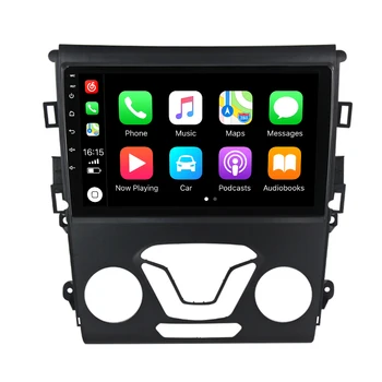 Автомобильный радиоплеер DamaoTek Autoradio Android 12.0 Mulimedia для Ford Mondeo 2014-2019 Беспроводной CarPlay WIFI 4G Изображение