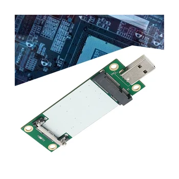 Адаптер Mini PCI-E для USB2.0 SIM-карты со Слотом для SIM-карты для модуля WWAN/LTE, Поддерживающий 3G/4G SIM-6Pin/8Pin Разъем для карты Изображение