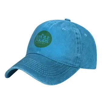 * БЕСТСЕЛЛЕР * Бейсболка с логотипом Whole Foods, мужская шляпа роскошного бренда, женская Изображение