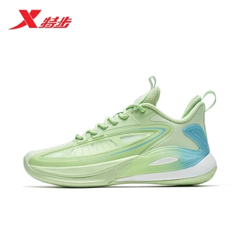 Баскетбольная обувь XTEP 2023, Летняя дышащая и прочная спортивная обувь, 3 профессиональных практичных баскетбольных ботинка с низким верхом Изображение