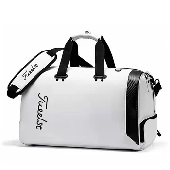 Брендовая Высококачественная Новая сумка для гольфа 2023, легкая мужская сумка, водонепроницаемые независимые сумки для спортивной обуви большой емкости, Бостонская сумка Изображение