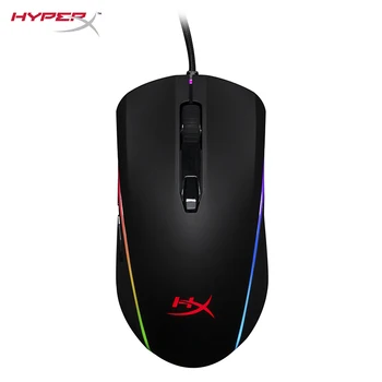 Высокоточная профессиональная игровая мышь HyperX Pulsefire Surge с 360-градусным RGB-эффектом, электрические игровые мыши Изображение