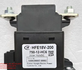 Для реле HFE18V - 200 750-12-750 HC6 HongFa v200a New Energy Высоковольтный Контактор Постоянного тока 1 шт. Изображение