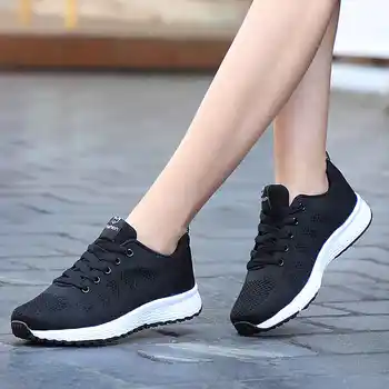 Женская спортивная обувь Zapatill для спортзала, элитный бренд, высококачественные сетчатые кроссовки, женская спортивная обувь, женские кроссовки для бега, теннисные Изображение