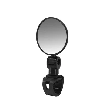 Замена отражающей детали зеркала заднего вида Износостойкость руля 22-32 мм с возможностью поворота на 360 градусов, Аксессуары черного цвета Изображение