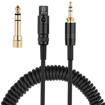 Замена пружинного кабеля наушников для K240 K141 K271 K702 K712 181 Кабель для обновления наушников Изображение