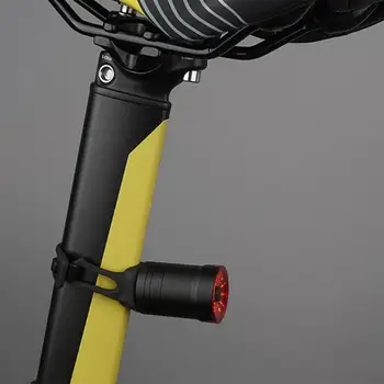 Защитный велосипедный фонарь, велосипедный указатель поворота, яркий Usb-перезаряжаемый задний фонарь для велосипеда, водонепроницаемый задний фонарь со съемным для Mtb Изображение