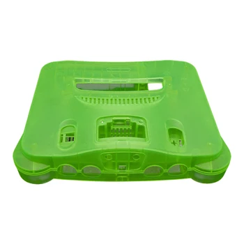 Защитный чехол Полупрозрачный корпус ретро-игровой консоли, устойчивый к царапинам, износостойкий для ретро-игровой консоли N64 Изображение