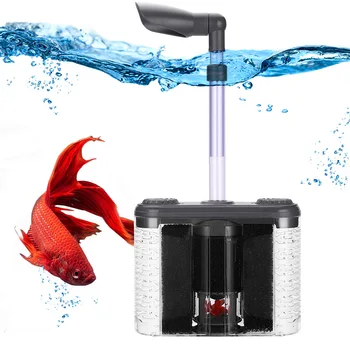 Инструмент для чистки рыб, аквариум, фильтрующий насыщенную кислородом воду, циркулирующий фильтр 
