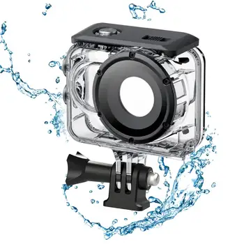 Корпуса для подводной фотосъемки Чехол для камеры Внешние аксессуары для подводного спорта Совместимость с камерой Insta 360 Go 3 Изображение
