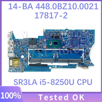 Материнская плата 448.0BZ10.0021 Для HP X360 14M-BA 14-BA Материнская плата Ноутбука 17817-2 С процессором SR3LA i5-8250U DDR4 100% Полностью Работает Изображение