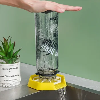 Машина для мытья чашек Мойка высокого давления с одним нажатием для очистки стаканов Щелевая стеклоомывалка Простой в использовании инструмент для чистки стаканов для стеклоомывателя Изображение