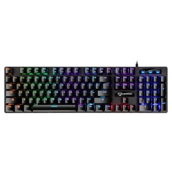 Механическая игровая клавиатура 83XC, 104 клавиши, клавиатуры с радужной подсветкой (черный) Изображение