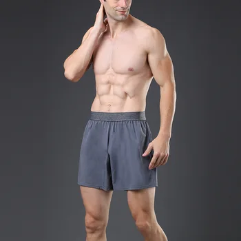 Мужские ультратонкие быстросохнущие Свободные тренировочные шорты Изображение