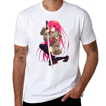 Новая футболка Shakugan no Shana - Shana, черная футболка для мальчиков, футболка с животным принтом, спортивная рубашка, футболки для мужчин Изображение