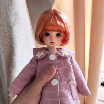 Новый кукольный парик для 1/4 1/6 1/8 Куклы Bjd с короткими волосами, Игрушки для девочек 
