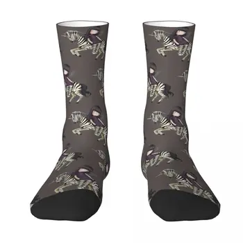 Носки Gorjuss Santoro с единорогом, Высококачественные чулки Harajuku, всесезонные носки, аксессуары для рождественских подарков унисекс Изображение