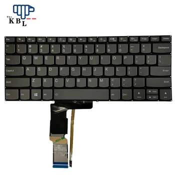 Оригинальная Новая клавиатура для ноутбука Lenovo Ideapad 320-14isk на американском языке с серой подсветкой PK131YM2B00 SG-86330-XUA Изображение