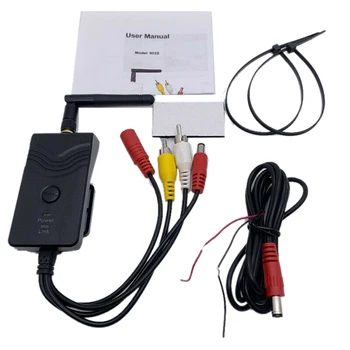 Ретранслятор сигнала WiFi-Передатчика для Беспроводной Камеры заднего Вида Автомобиля для iPhone IOS и Android 903S HD PK 903W, Черный Изображение