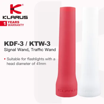 Сигнальная / светофорная палочка Klarus KTW-3/KDF-3, подходит для фонаря диаметром 41 мм.Высокоэластичный силикон, гибкий /растягивающийся/складной Изображение