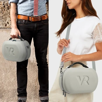 Сумка для хранения, чехол для переноски- для PS VR2 Дорожная защитная коробка, сумка через плечо, прямая поставка Изображение