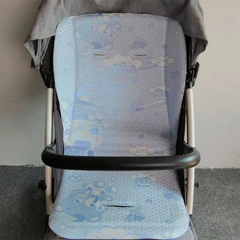 Универсальный вкладыш для детской коляски, летний Охлаждающий коврик, подушка для детской коляски, Автомобильная коляска, подушка для детской коляски Изображение
