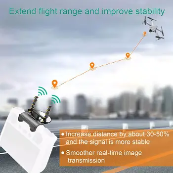 Усилитель сигнала антенны для дрона DJI Mini 3/Mini 3 Pro Для DJI RC Пульт дистанционного управления Расширитель сигнала O0M2 Изображение