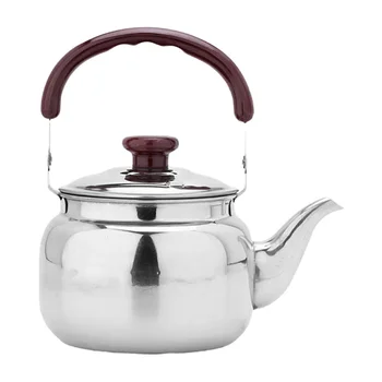 Чайник для чая из нержавеющей стали, практичный чайник, чайник для кипячения, кипящий чайник (05 л), электрический Изображение
